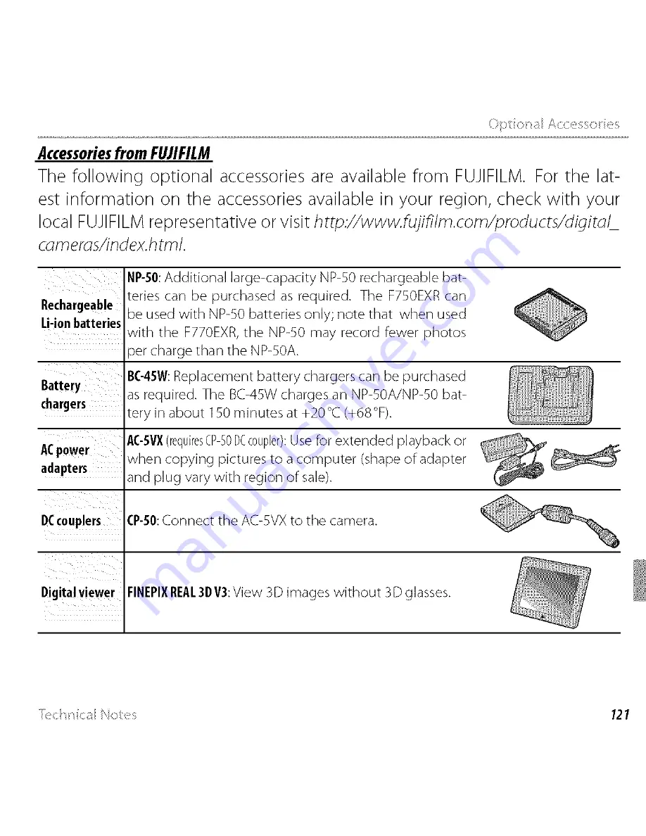 FujiFilm Finepix F750EXR Owner'S Manual Download Page 42