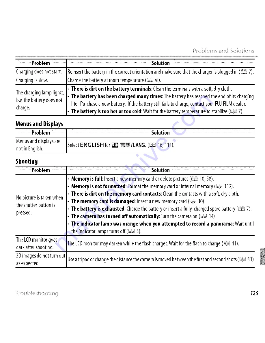 FujiFilm Finepix F750EXR Owner'S Manual Download Page 46