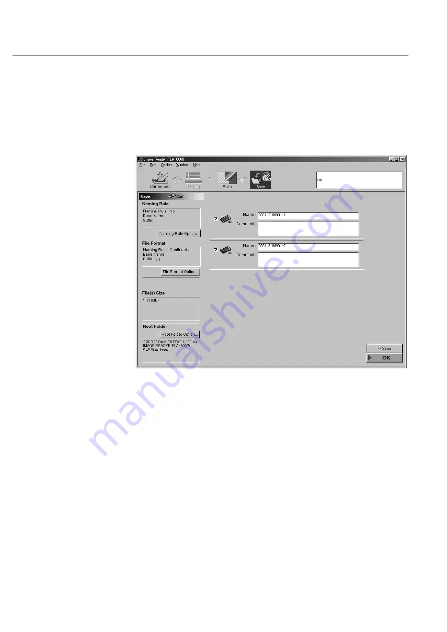 FujiFilm FLA-8000 Operation Manual Download Page 96