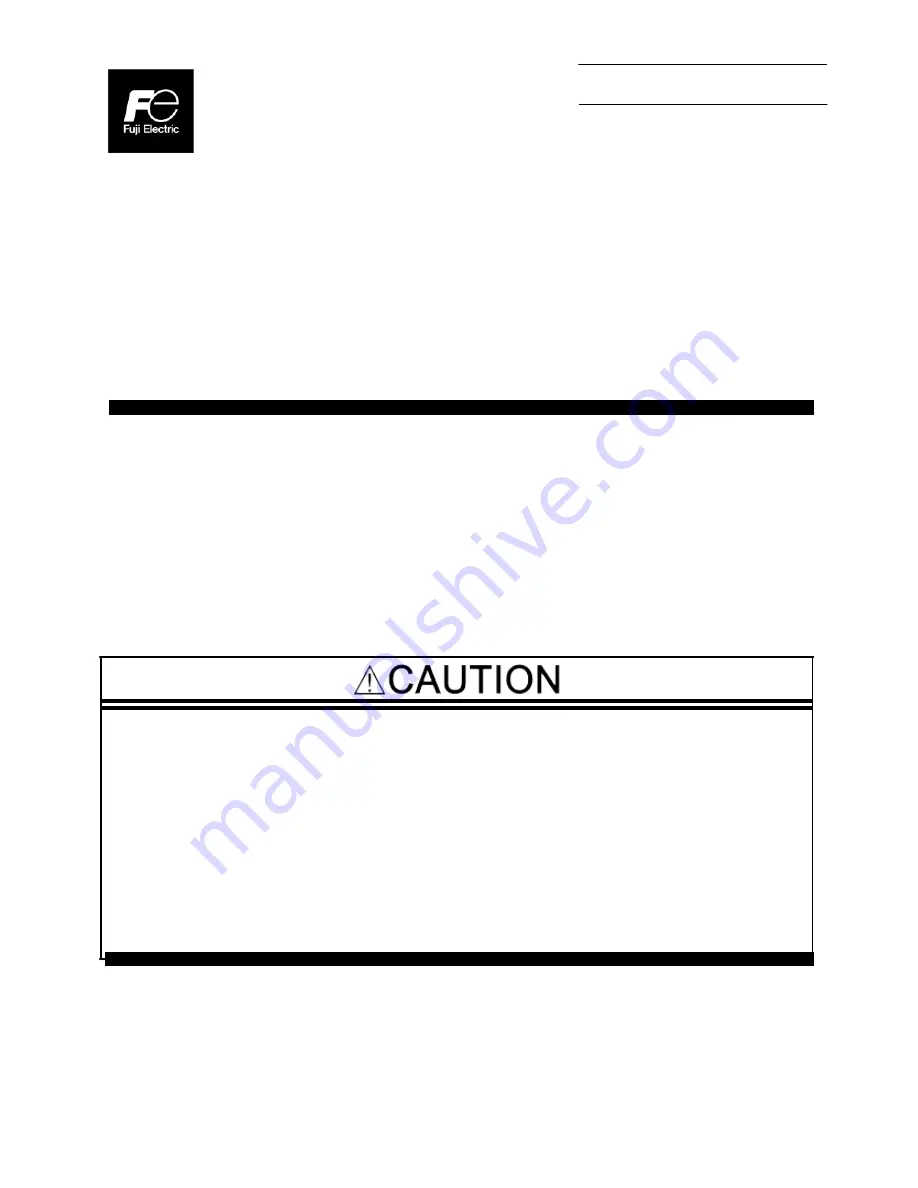 FujiFilm FVR-Micro Instruction Manual Download Page 1