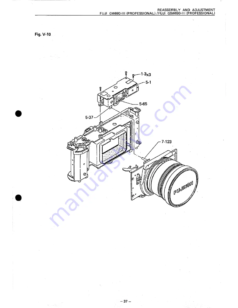 FujiFilm GSW690-III Service Manual Download Page 40