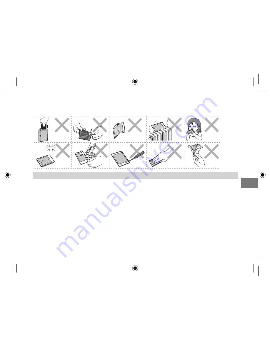 FujiFilm instax SHARE SP-2 Users Manual, Trouble Shooting, Safety Precautions Download Page 109