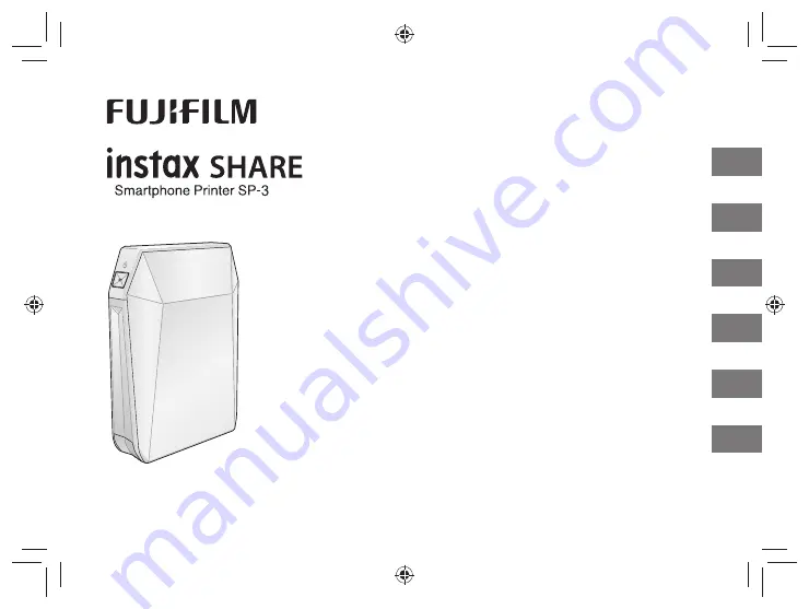 FujiFilm instax SHARE SP-3 User Manual Download Page 1