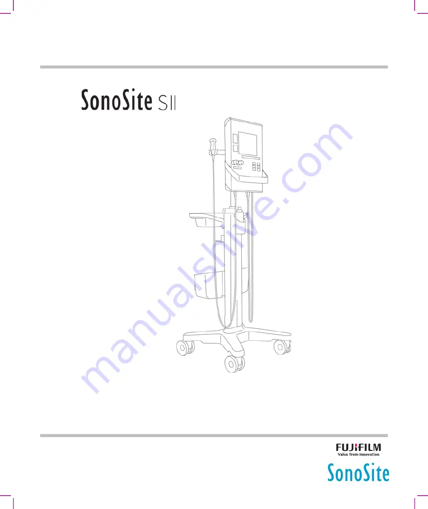 FujiFilm SonoSite SII Stand Скачать руководство пользователя страница 1