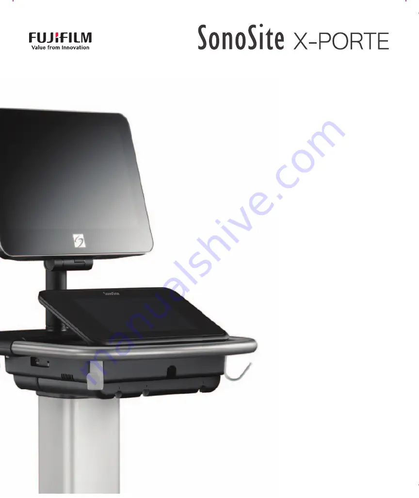 FujiFilm SONOSITE X-PORTE User Manual Download Page 1