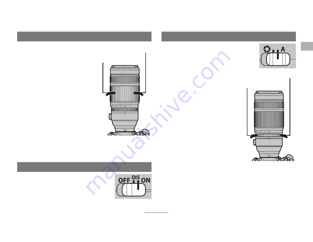 FujiFilm XF100-400 mm F4.5-5.6 R LM OIS WR Скачать руководство пользователя страница 10