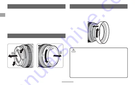 FujiFilm XF35mm F2 R WR Owner'S Manual Download Page 22