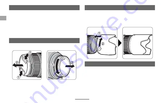 FujiFilm XF50-140mm F2.8 R LM OIS WR Owner'S Manual Download Page 26