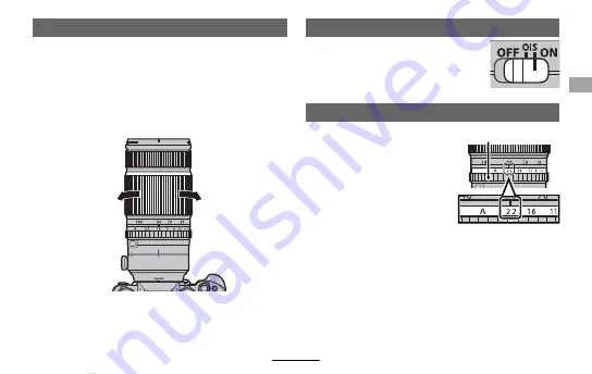 FujiFilm XF50-140mm F2.8 R LM OIS WR Owner'S Manual Download Page 39