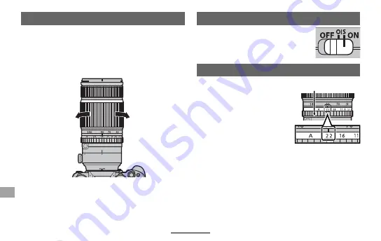 FujiFilm XF50-140mm F2.8 R LM OIS WR Owner'S Manual Download Page 148