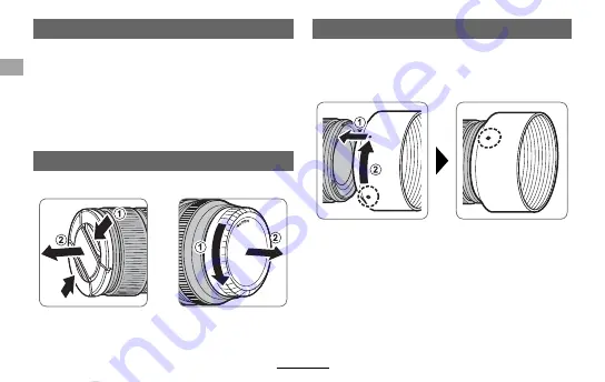 FujiFilm XF56mm F1.2 R APD Скачать руководство пользователя страница 22