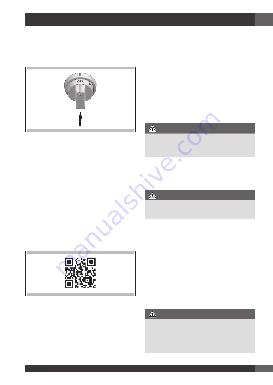 Fulgor Milano Accento F4PGR366S1 Use & Care Manual Download Page 73