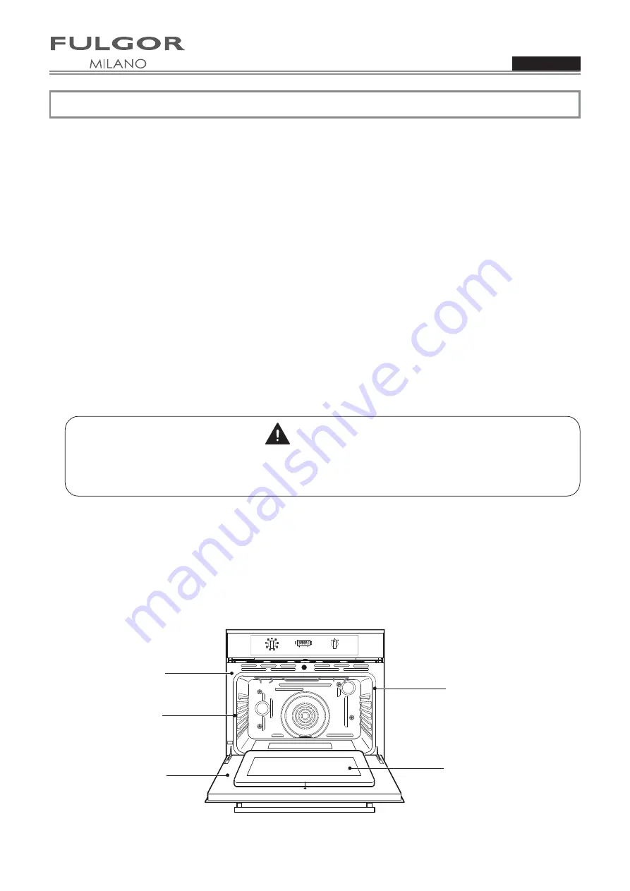 Fulgor Milano F1SP24 1 Series Use & Care Manual Download Page 53