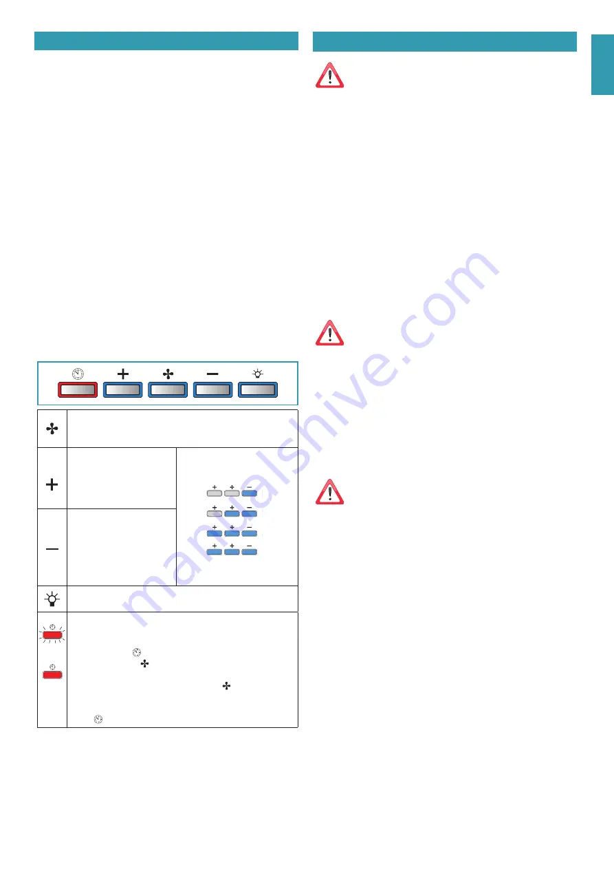 Fulgor Milano F4CW30S1 Instructions For Installation And Use Manual Download Page 11