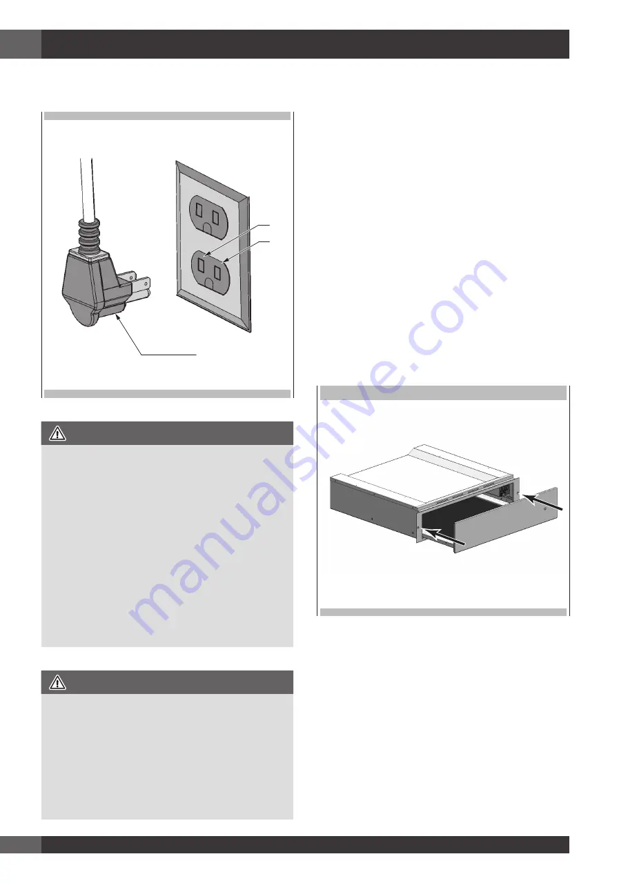 Fulgor Milano F4DWD24S1 Instructions For Installation And Use Manual Download Page 22