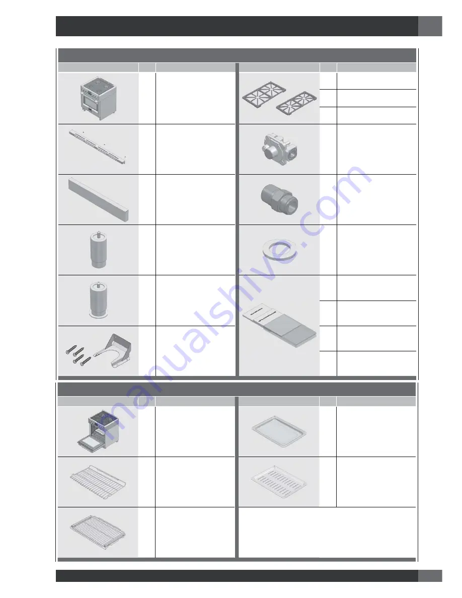 Fulgor Milano F6PGR304AS1 Use & Care Manual Download Page 41