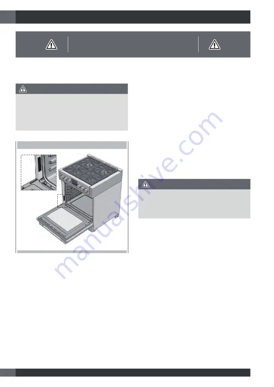 Fulgor Milano F6PGR304S2 Installation Instructions Manual Download Page 30