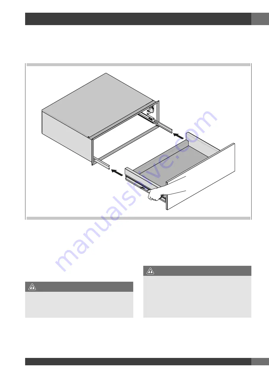 Fulgor Milano F6PWD30 Series Instructions For Installation And Use Manual Download Page 9