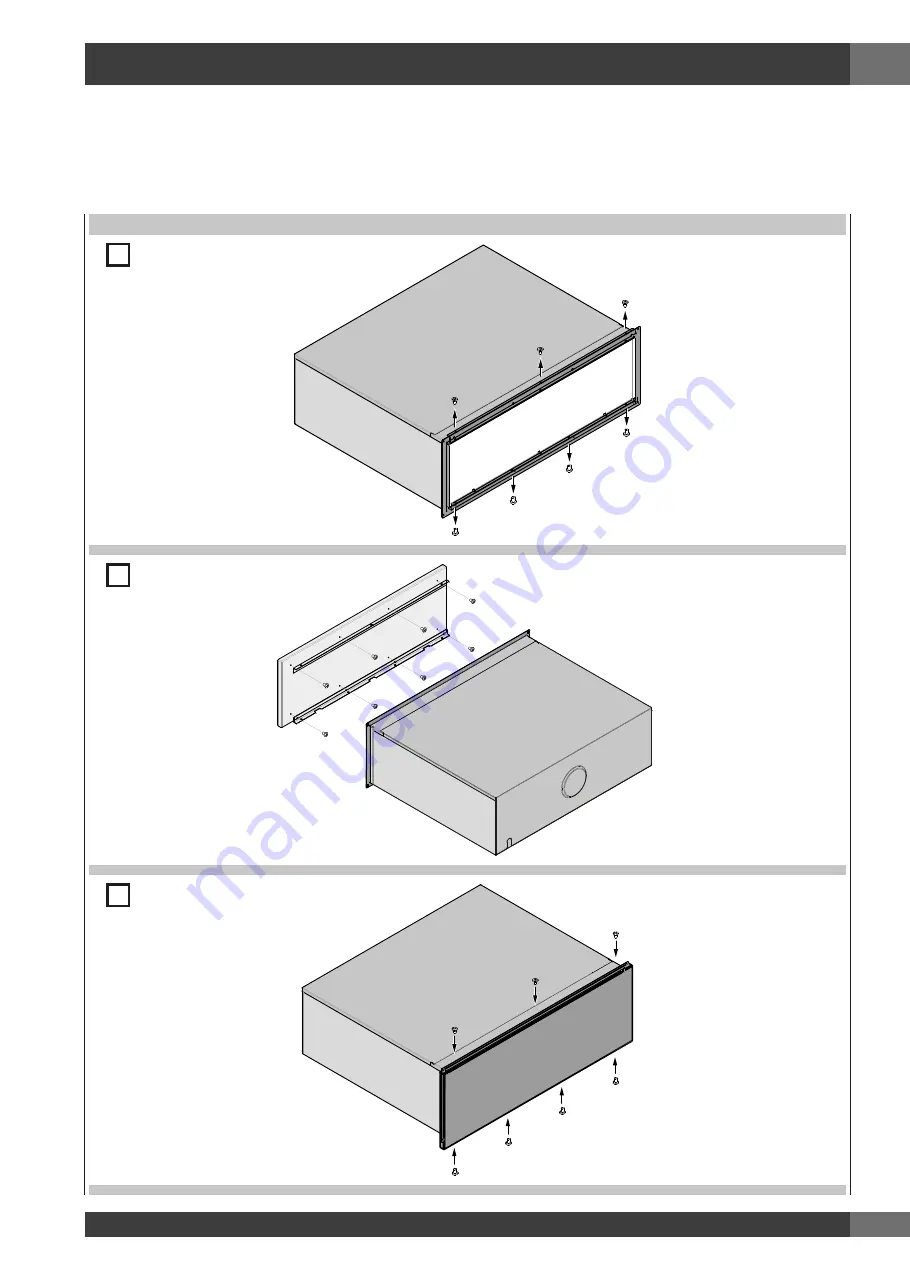 Fulgor Milano F6PWD30 Series Instructions For Installation And Use Manual Download Page 15