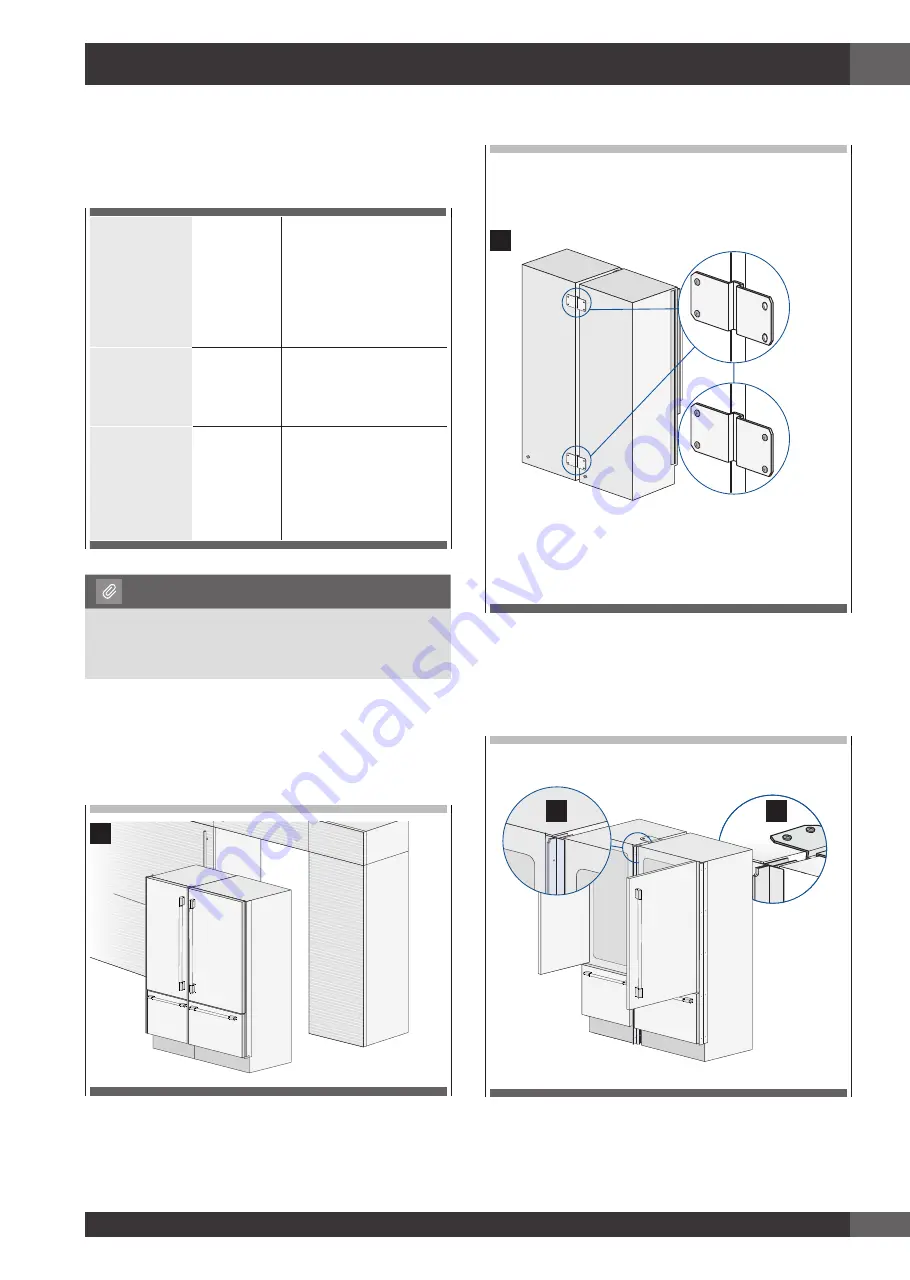 Fulgor Milano F7IBM36O1-L Installation Manual Download Page 46