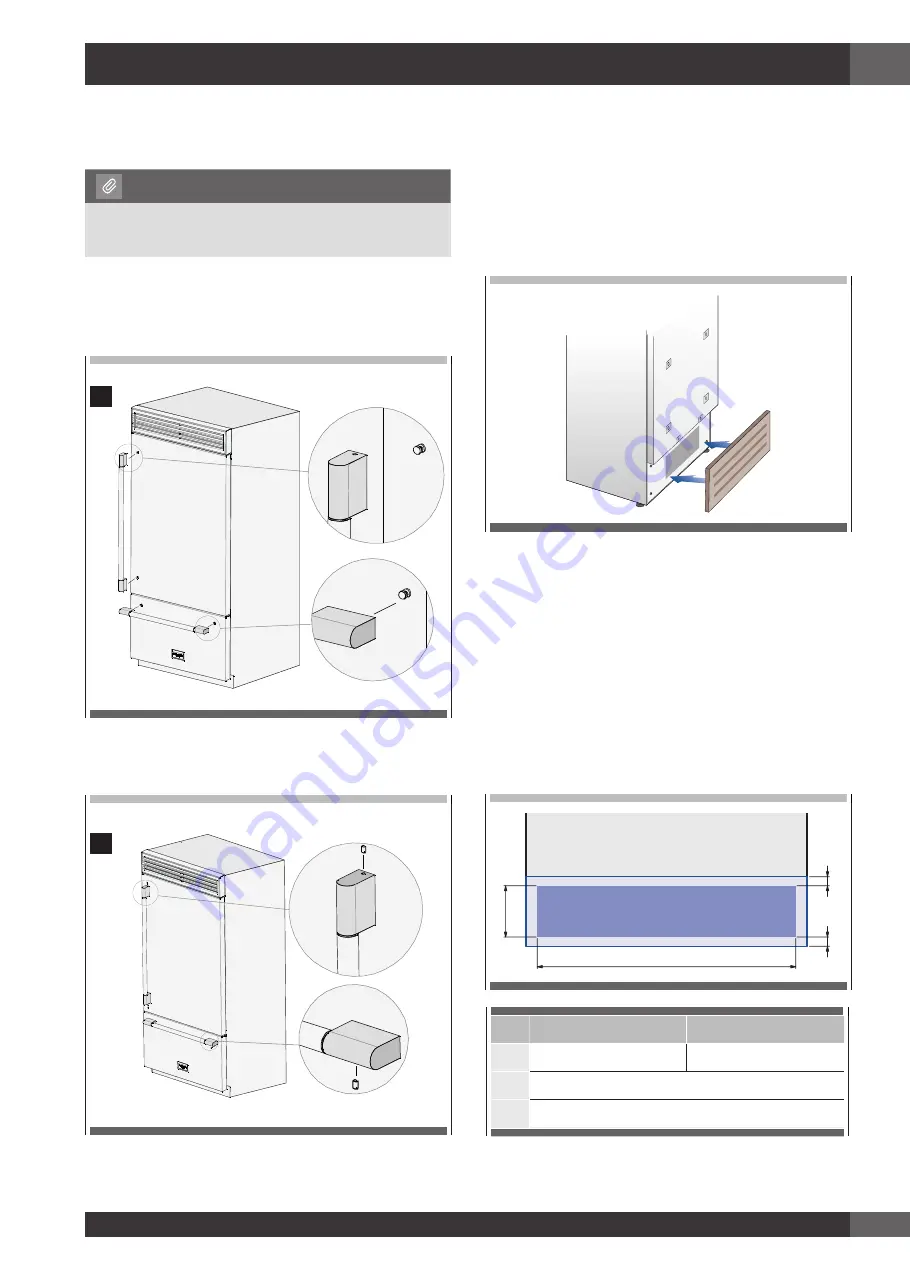 Fulgor Milano F7IBM36O1-L Installation Manual Download Page 75