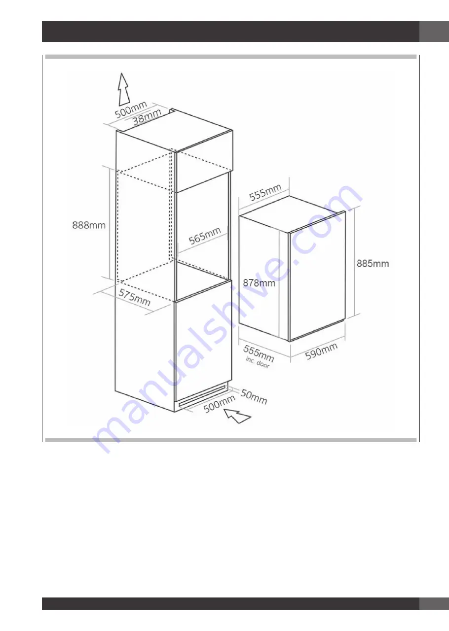 Fulgor Milano FWC 8200 U TC Скачать руководство пользователя страница 61