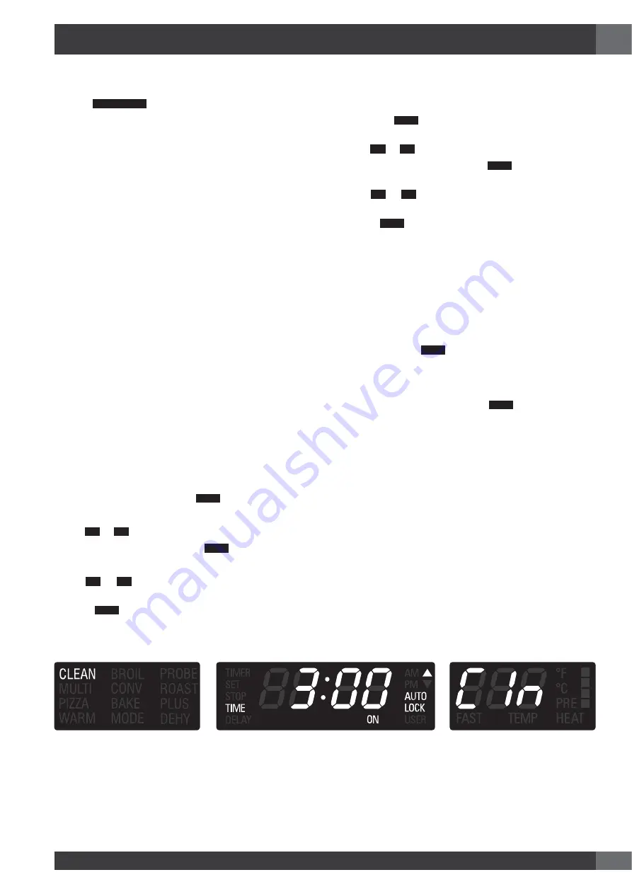 Fulgor Milano Sofia F6PDF486GS1 Use & Care Manual Download Page 33