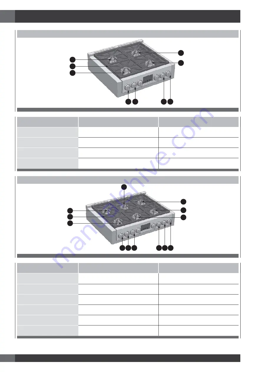 Fulgor Milano Sofia F6PGR304S1 Use & Care Manual Download Page 50