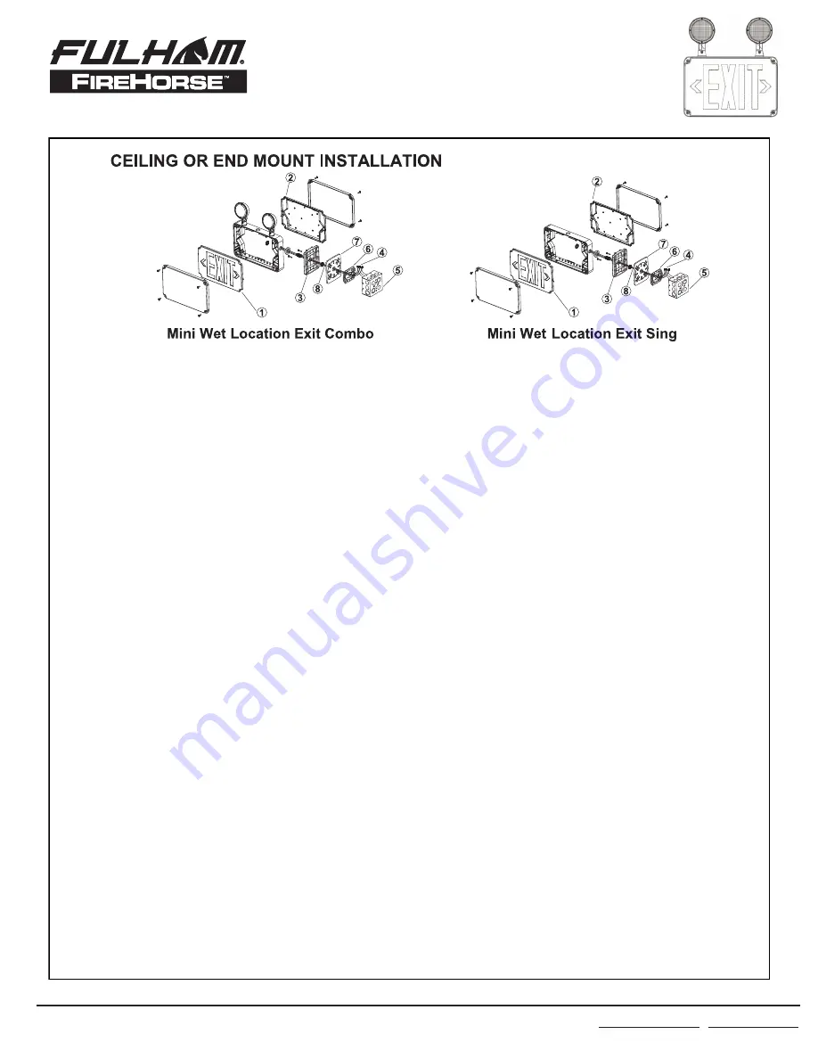 Fulham FireHorse FHEX26 General Installation Manuallines Download Page 2