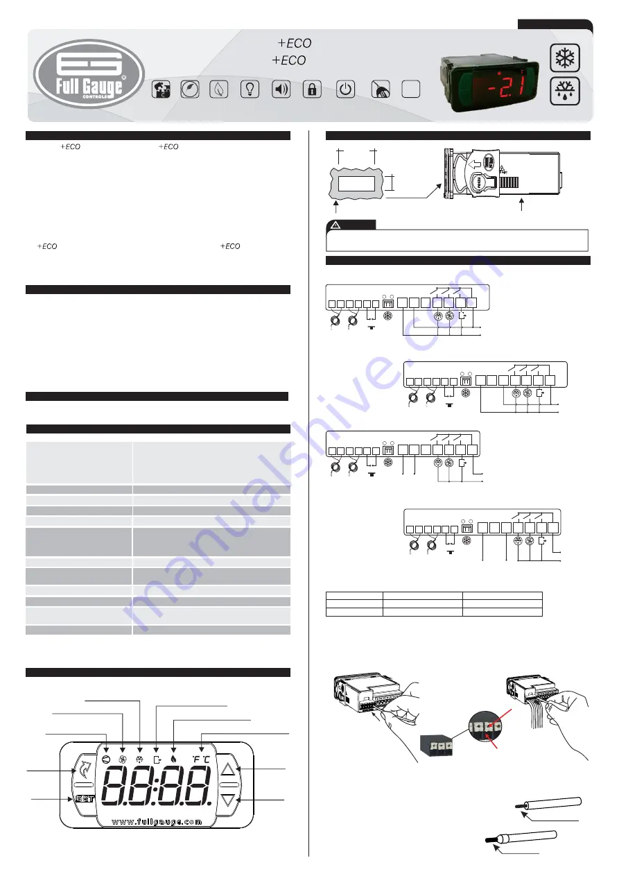 Full Gauge TC-970E+ECO Faston Скачать руководство пользователя страница 1