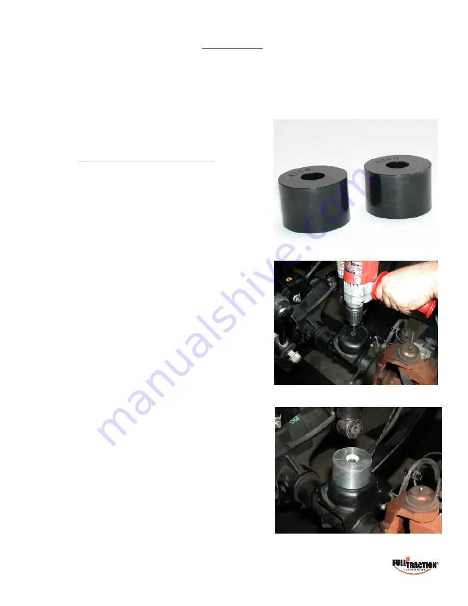 Full Traction JK LONG ARM User Manual Download Page 7