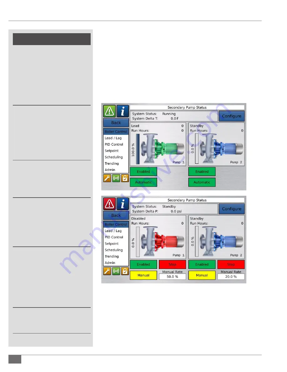 FULTON HYDRONIC PURE CONTROL Endura User Manual Download Page 30