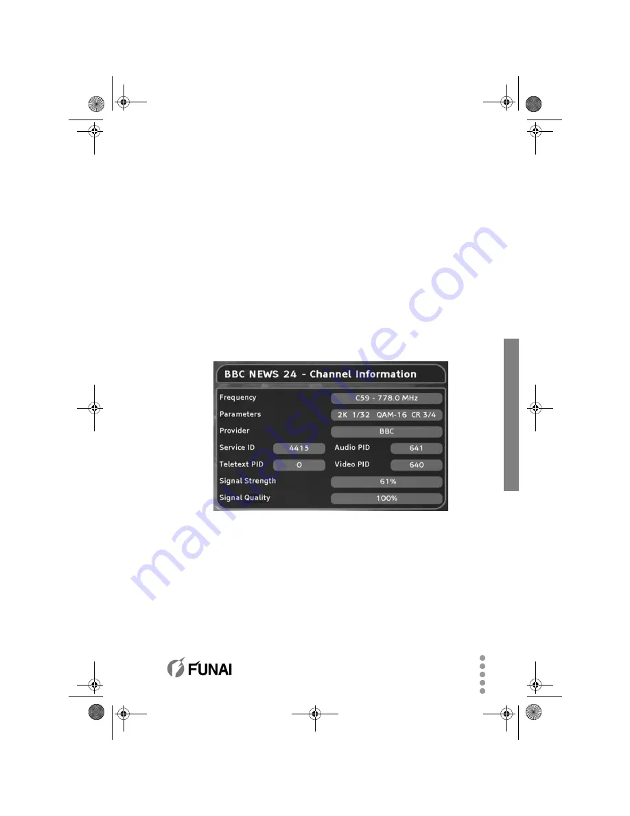 FUNAI DVB-T2500 Скачать руководство пользователя страница 23