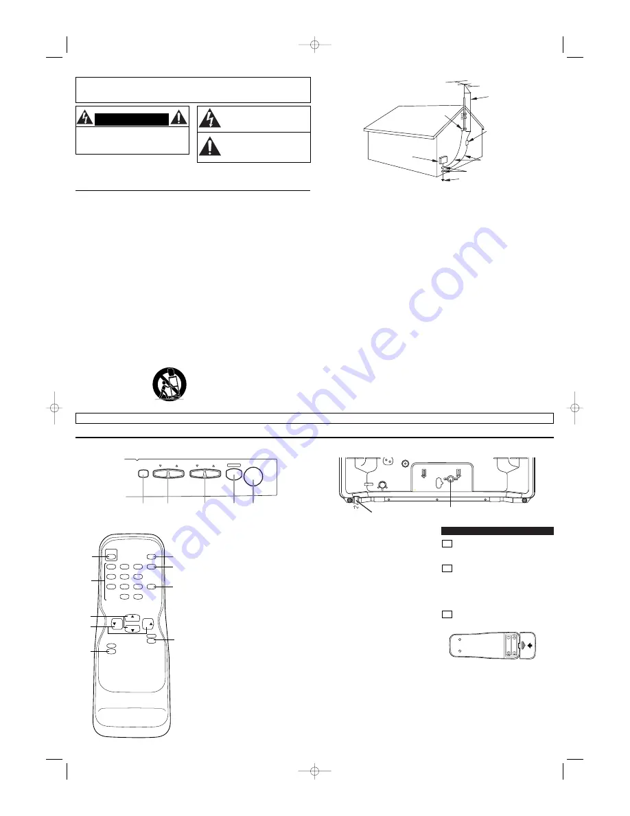 FUNAI F413TB, F419TB Owner'S Manual Download Page 2