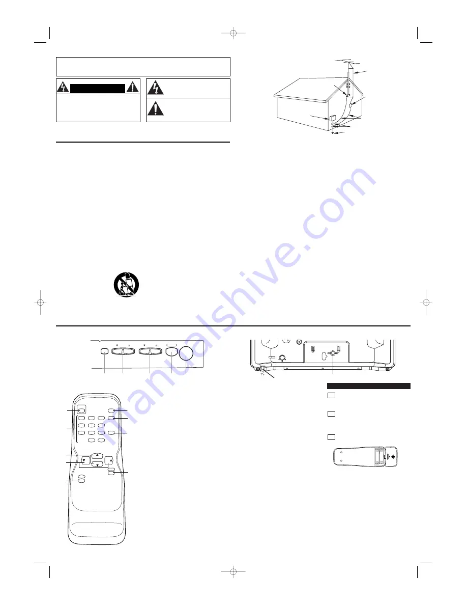 FUNAI F413TB, F419TB Owner'S Manual Download Page 6