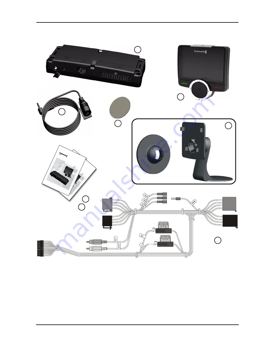 Funkwerk AUDIO 2010 Installation Instructions Manual Download Page 7