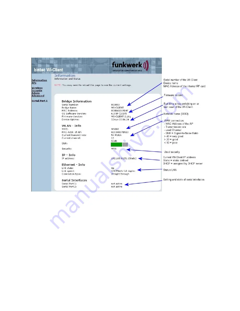 Funkwerk bintec WI-Client Скачать руководство пользователя страница 8