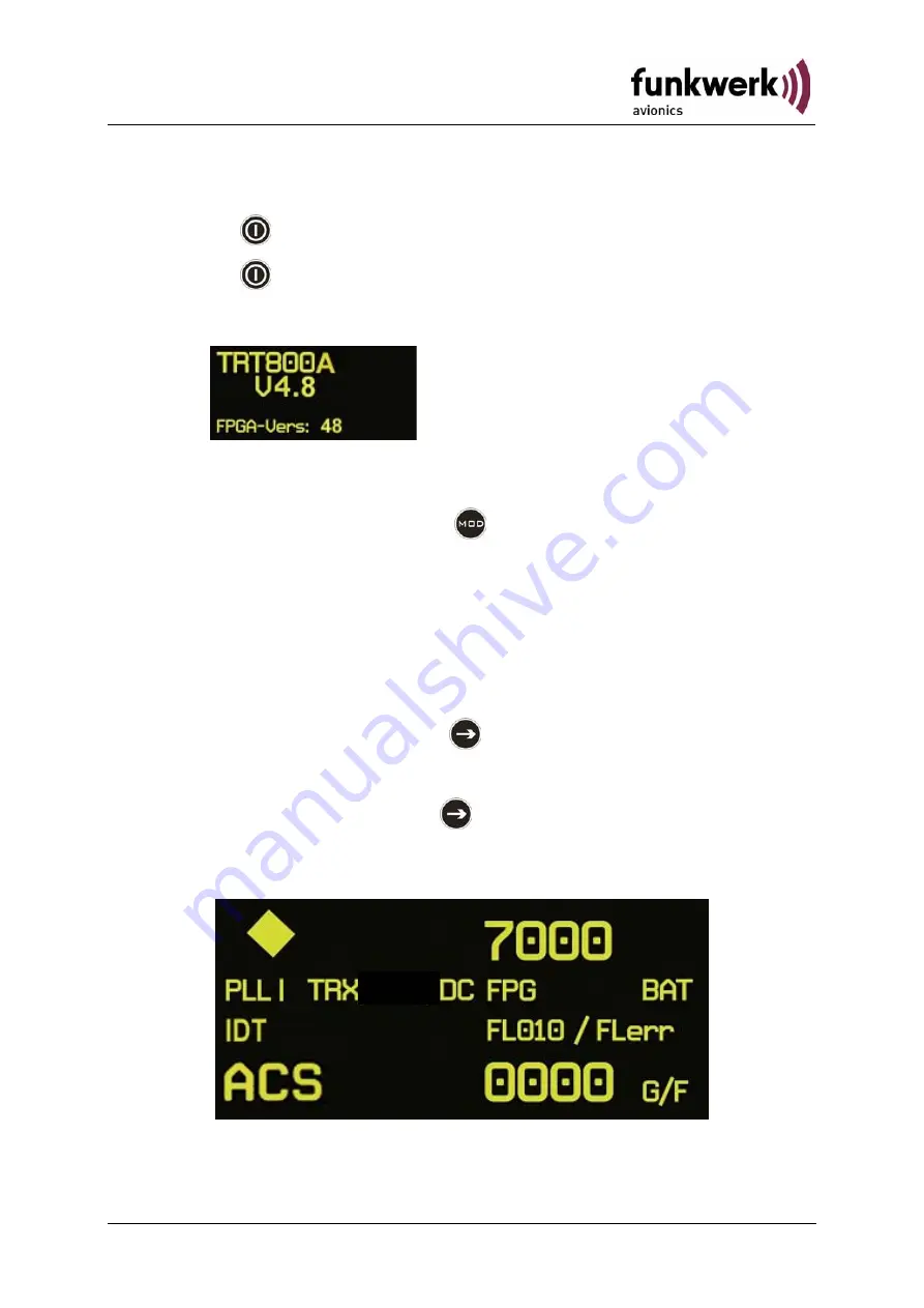 Funkwerk P/N 800ATC-A-(201)-(301) Скачать руководство пользователя страница 10