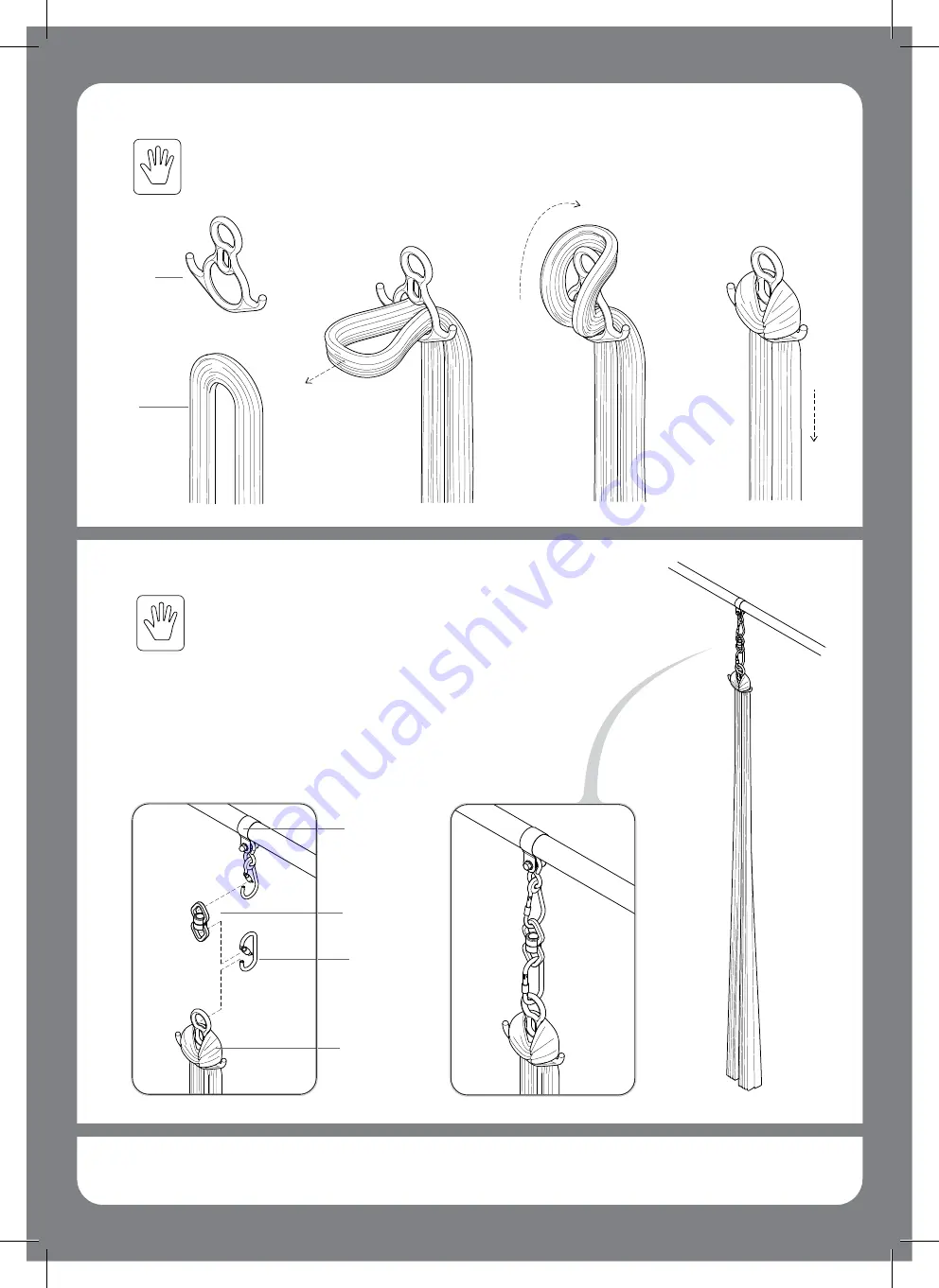 FUNKY MONKEY BARS Aerial Hoop Assembly Instructions Manual Download Page 9