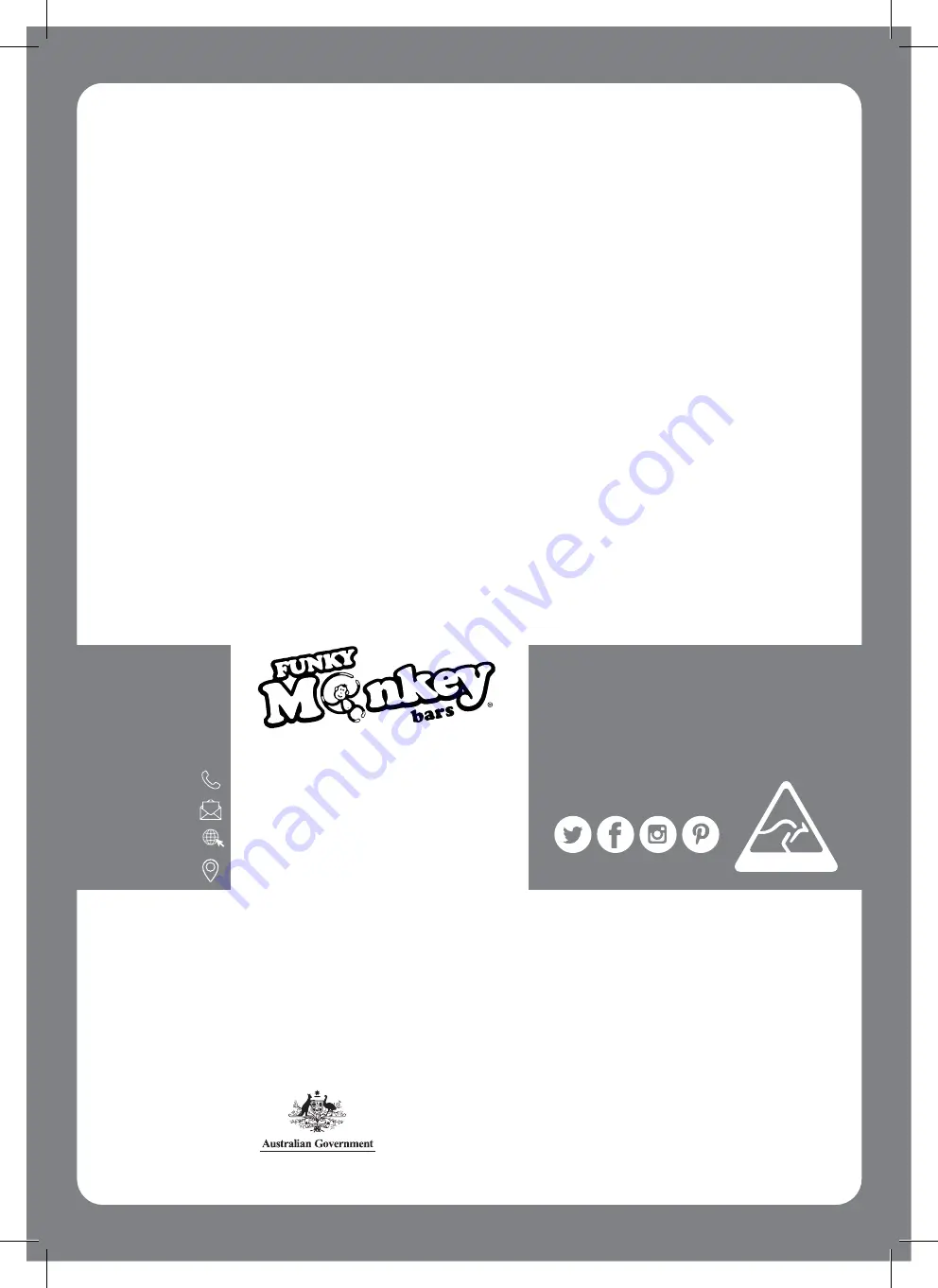 FUNKY MONKEY BARS Aerial Hoop Assembly Instructions Manual Download Page 14