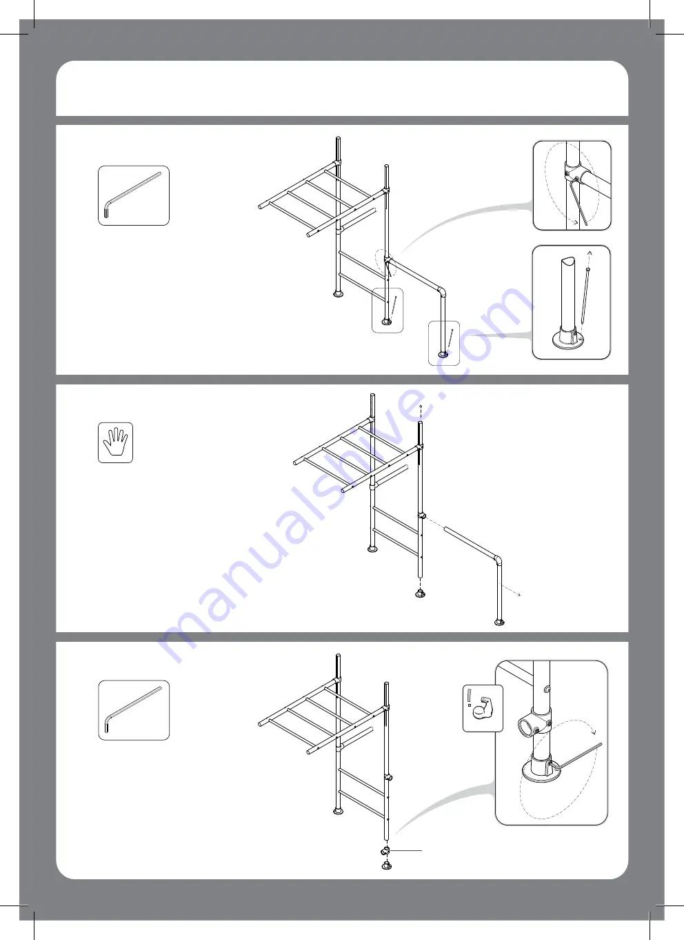 FUNKY MONKEY BARS Boxing Bag Assembly Instructions Manual Download Page 32