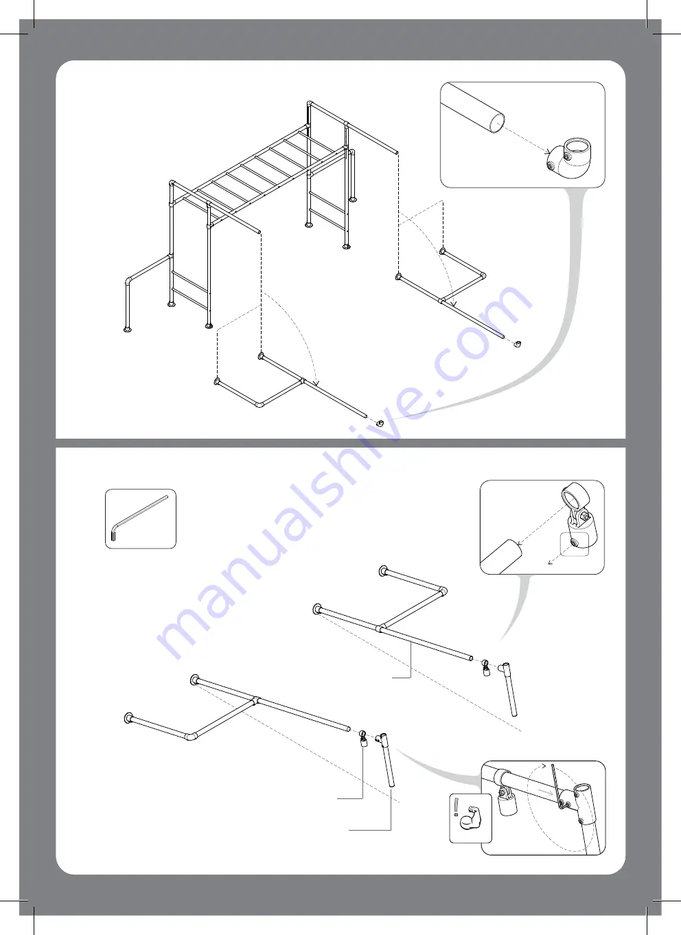 FUNKY MONKEY BARS Floating Flying Fox Скачать руководство пользователя страница 11