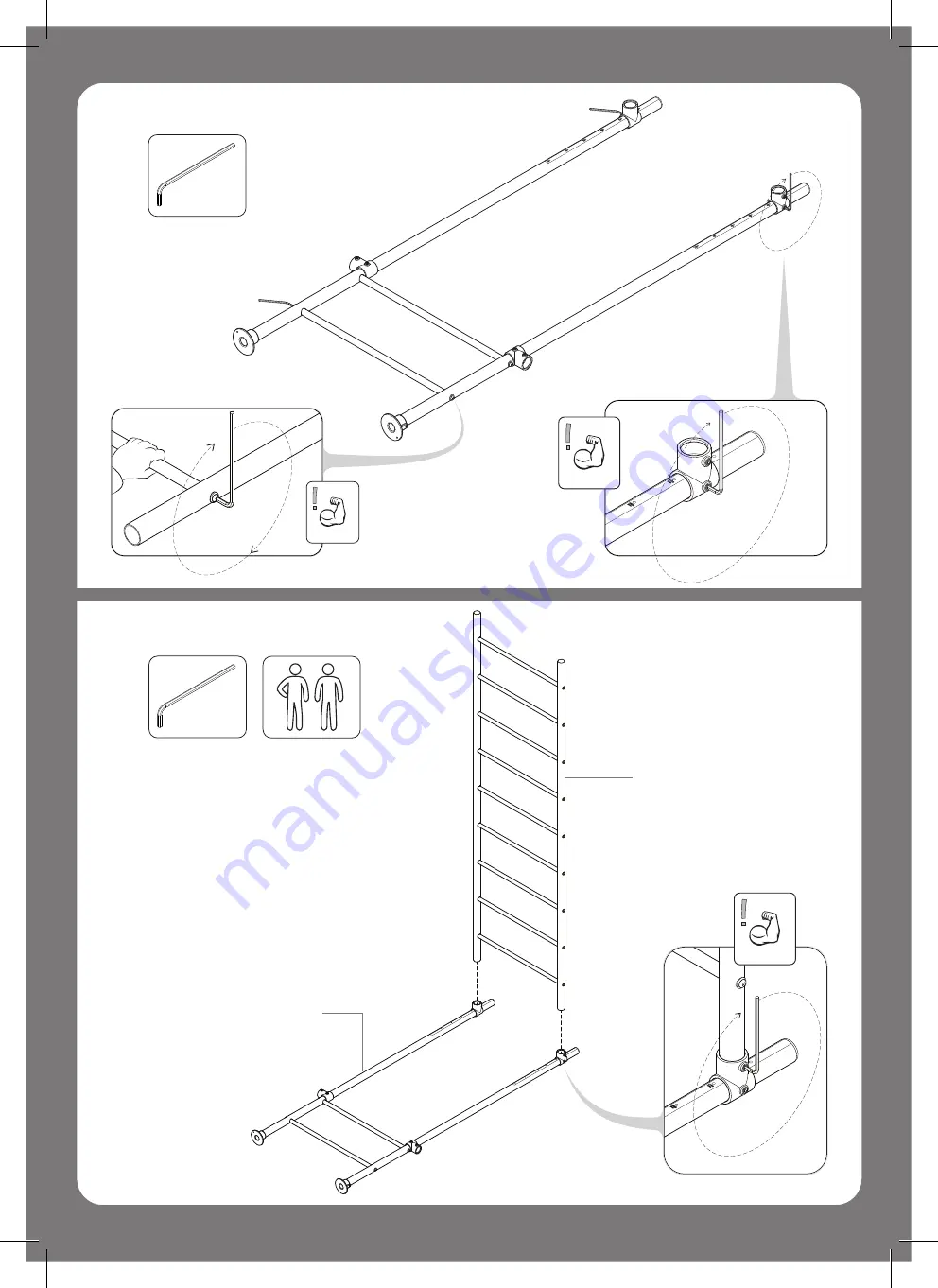 FUNKY MONKEY BARS MONKEY BAR ADD-ON Скачать руководство пользователя страница 17