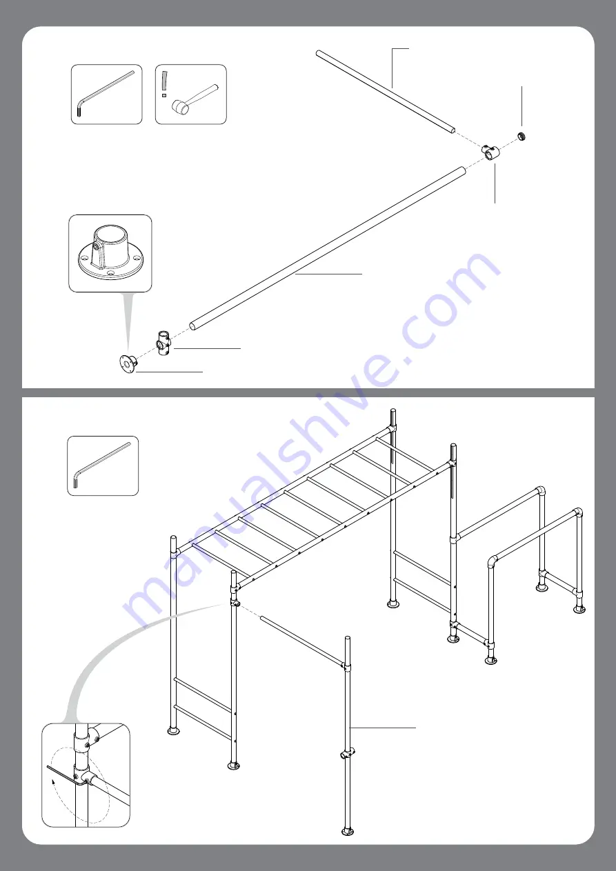 FUNKY MONKEY BARS THE AERIAL TAMARIN Скачать руководство пользователя страница 22