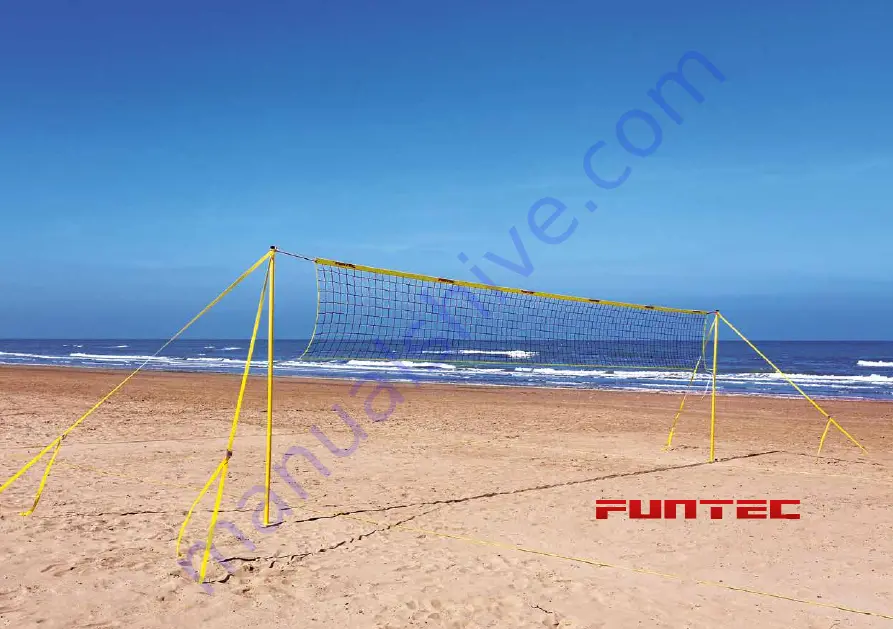 funtec FUN Volley Set Setup Manual Download Page 8