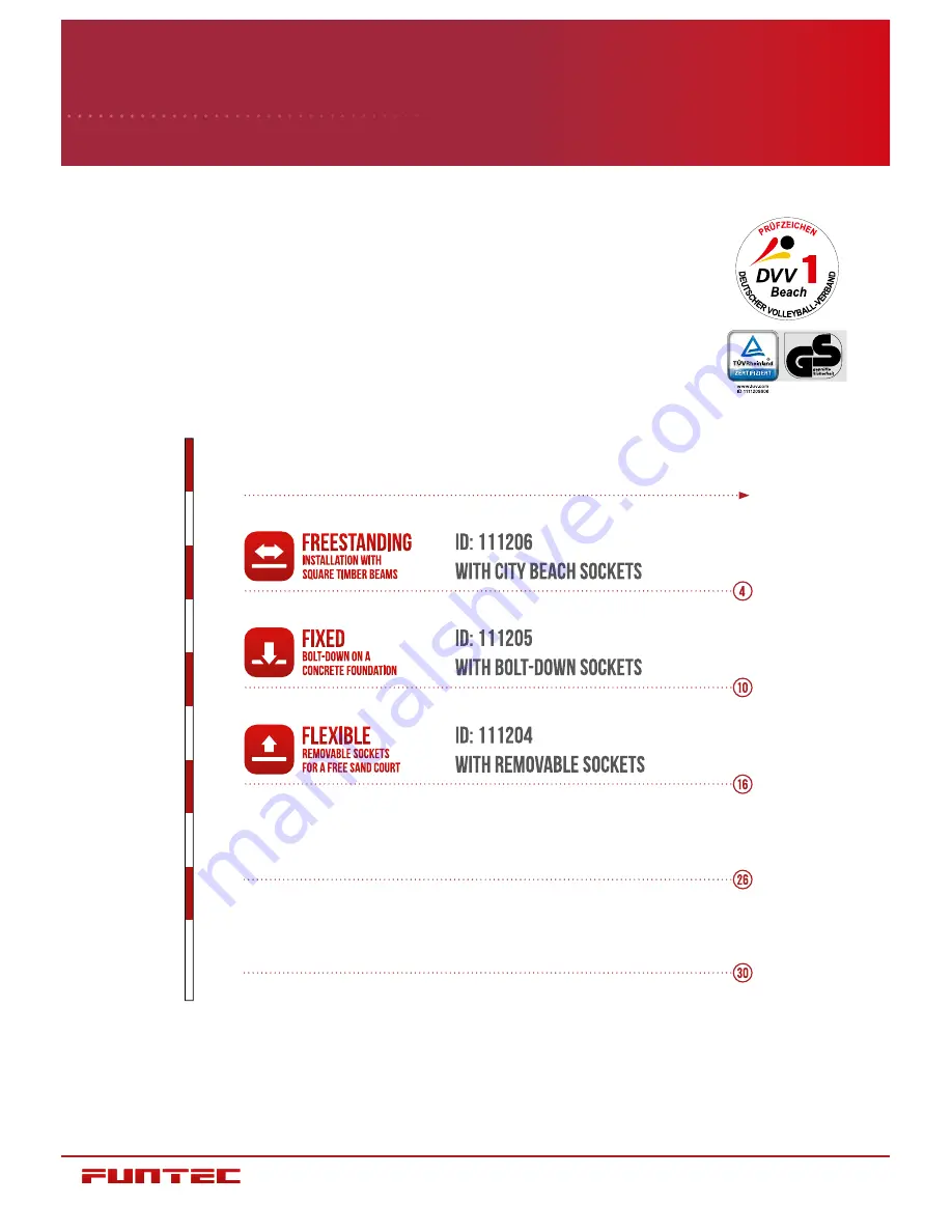 funtec PRO BEACH 111204 User Manual Download Page 2