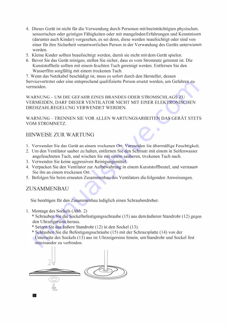 FURBER Cool WLSF-4059R Operating Instructions Manual Download Page 11