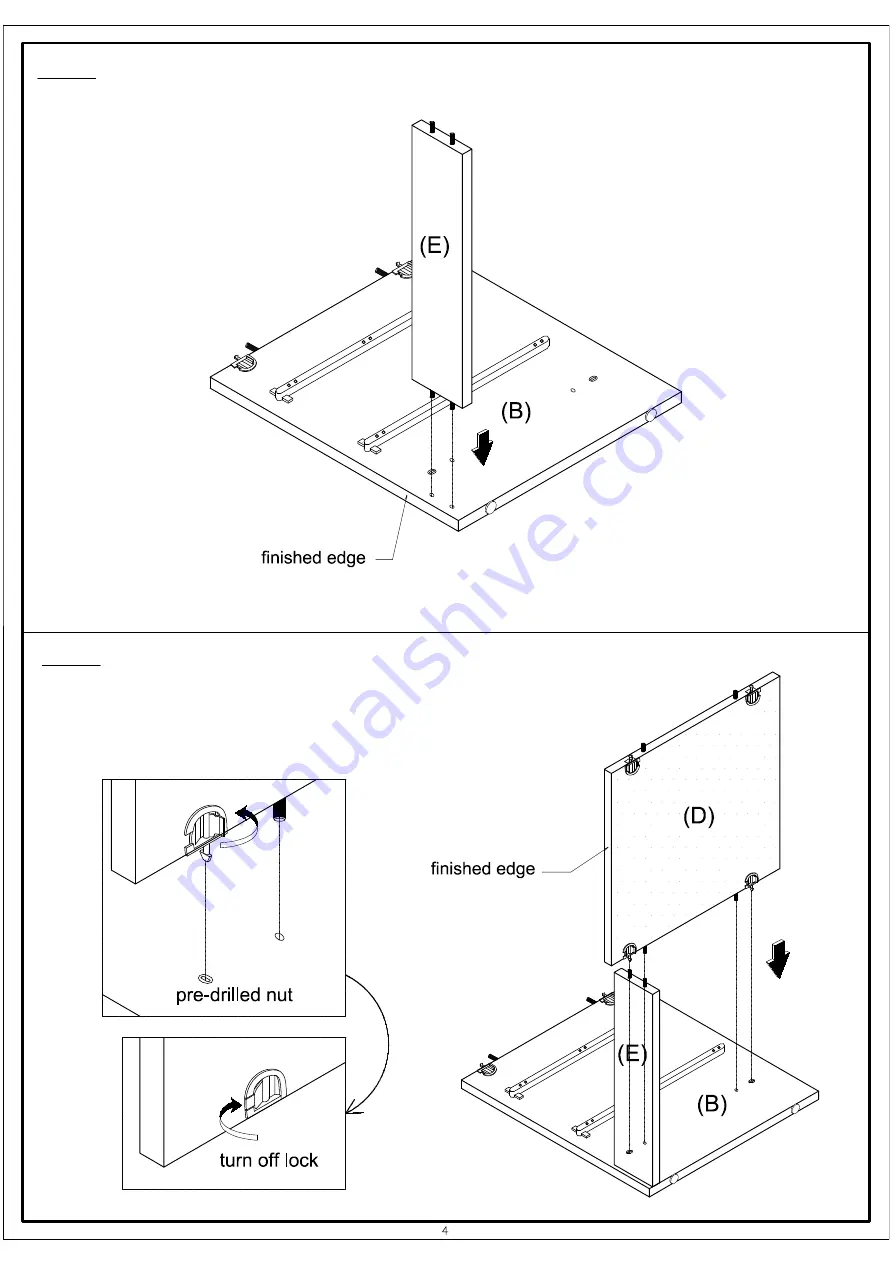 Furinno 11161 Manual Download Page 4