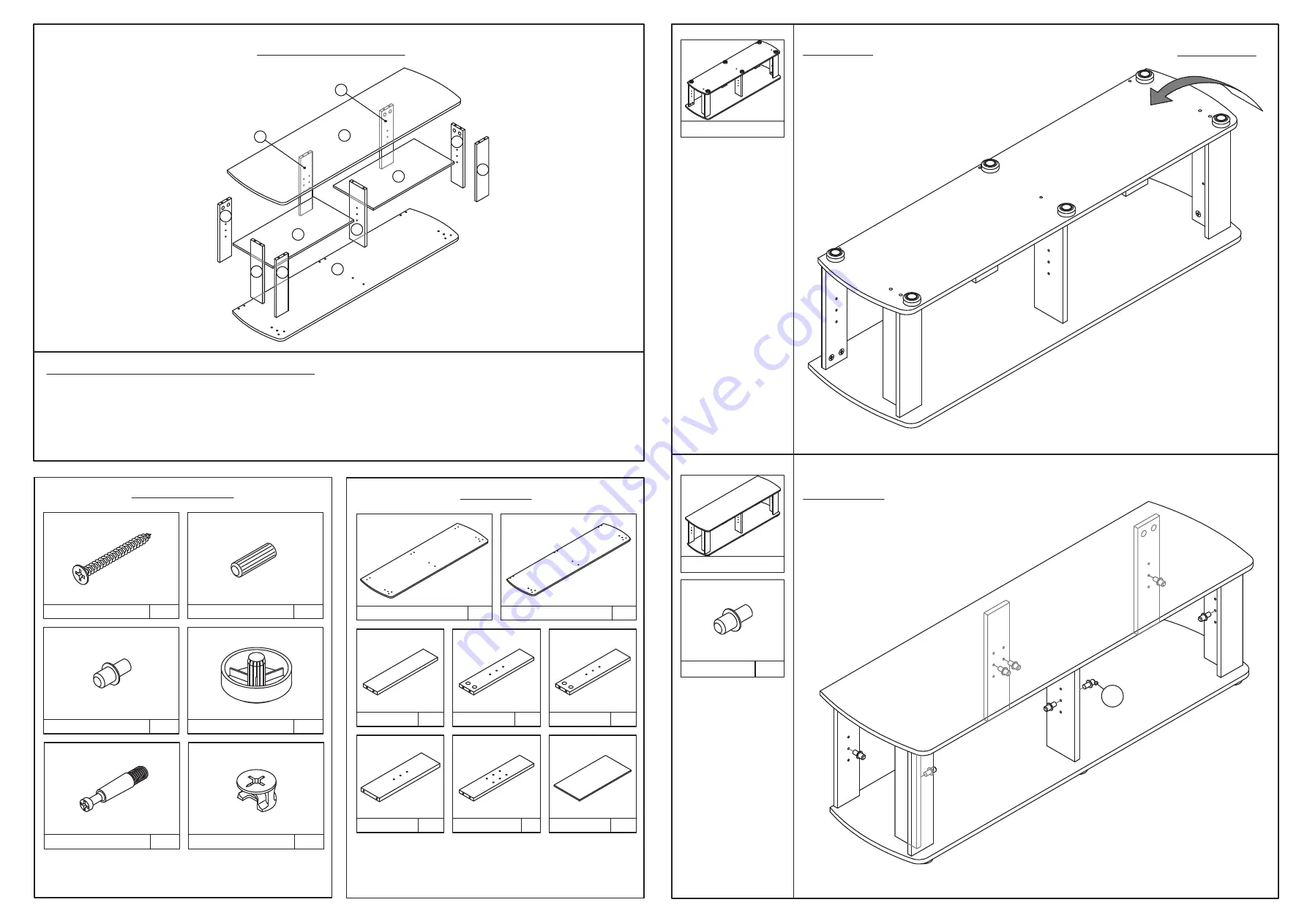 Furinno 11191 Assembly Instruction Download Page 2