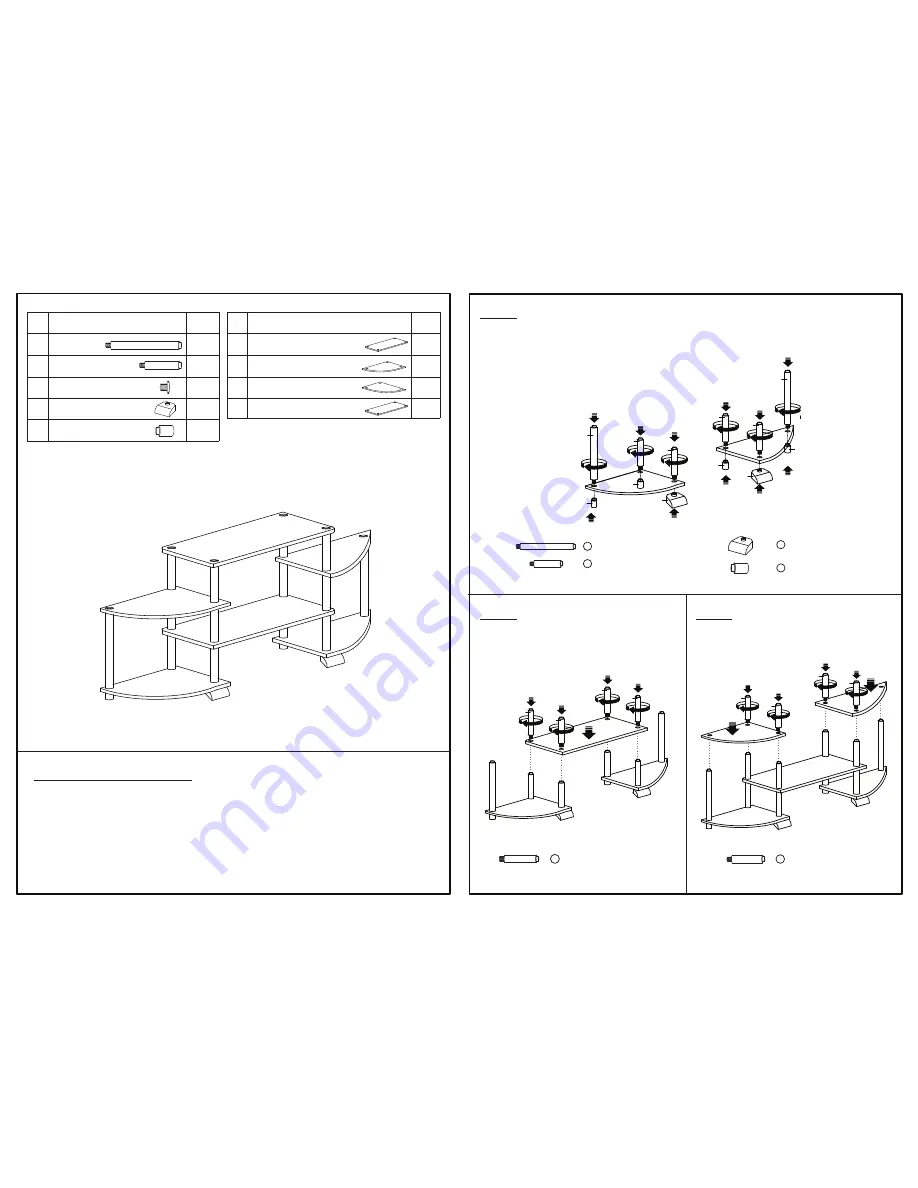 Furinno 12258 Скачать руководство пользователя страница 2